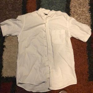 George white button down